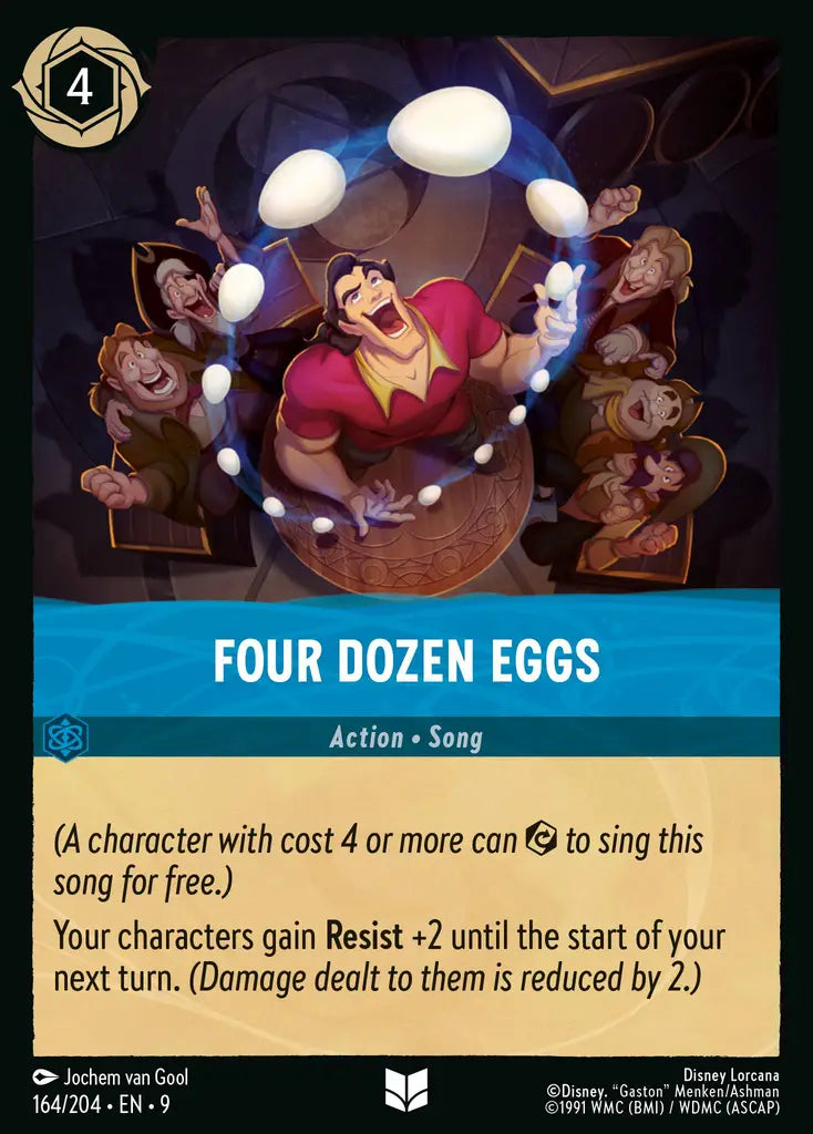Disney Lorcana Fabled 164/204 Four Dozen Eggs
