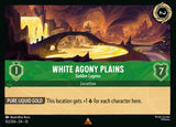 Disney Lorcana Whispers in the Well 102/204 White Agony Plains - Golden Lagoon