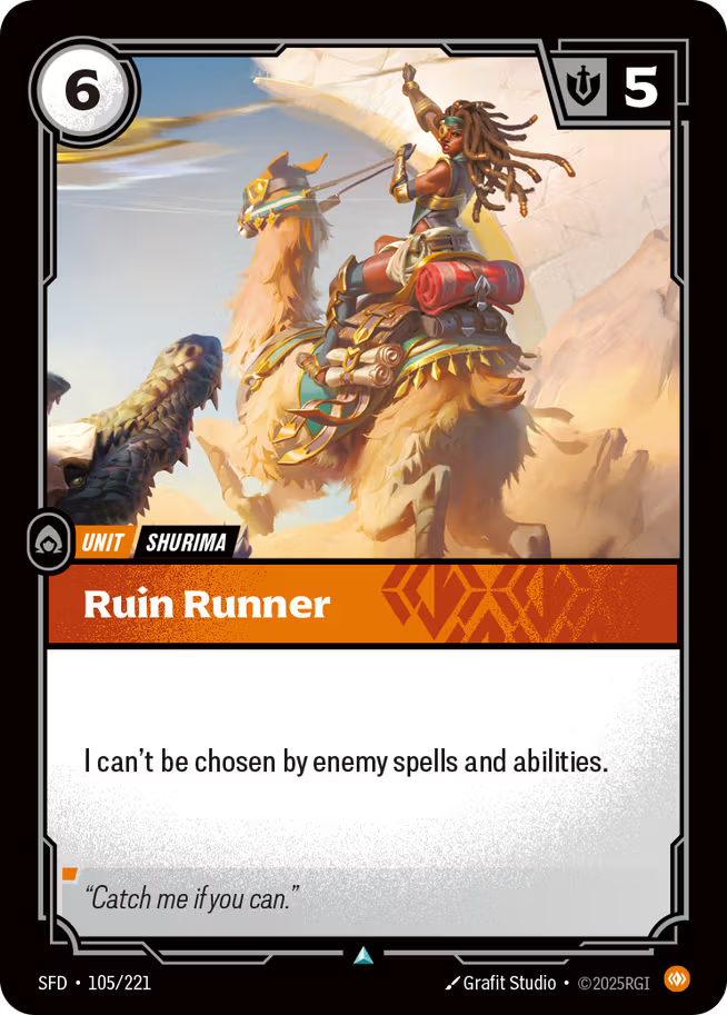 Riftbound: League of Legends TCG Spiritforged 105/221 Ruin Runner