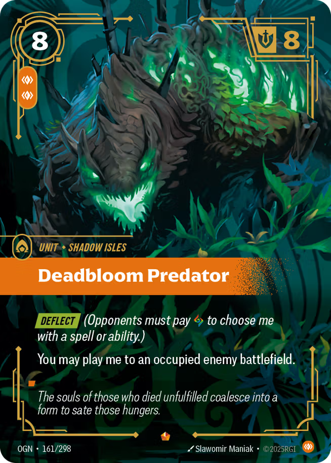 Riftbound: League of Legends TCG Origins 161/289 Deadbloom Predator