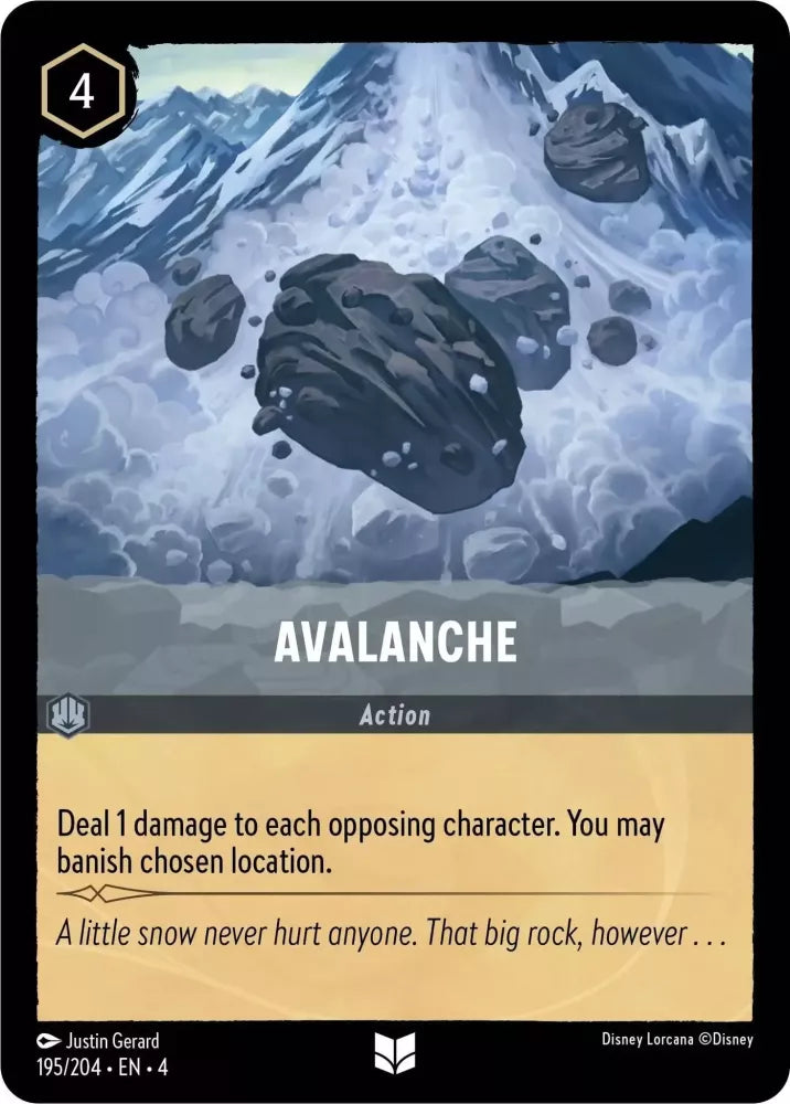 Disney Lorcana Ursula's Return 195/204 Avalanche