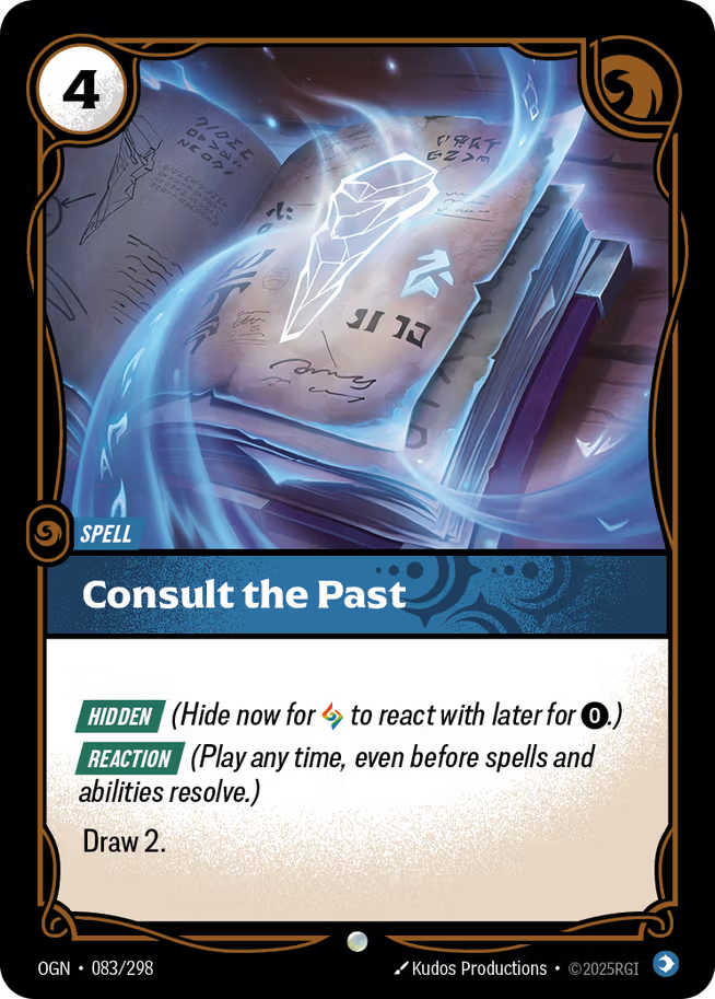 Riftbound: League of Legends TCG Origins 083/289 Consult the Past