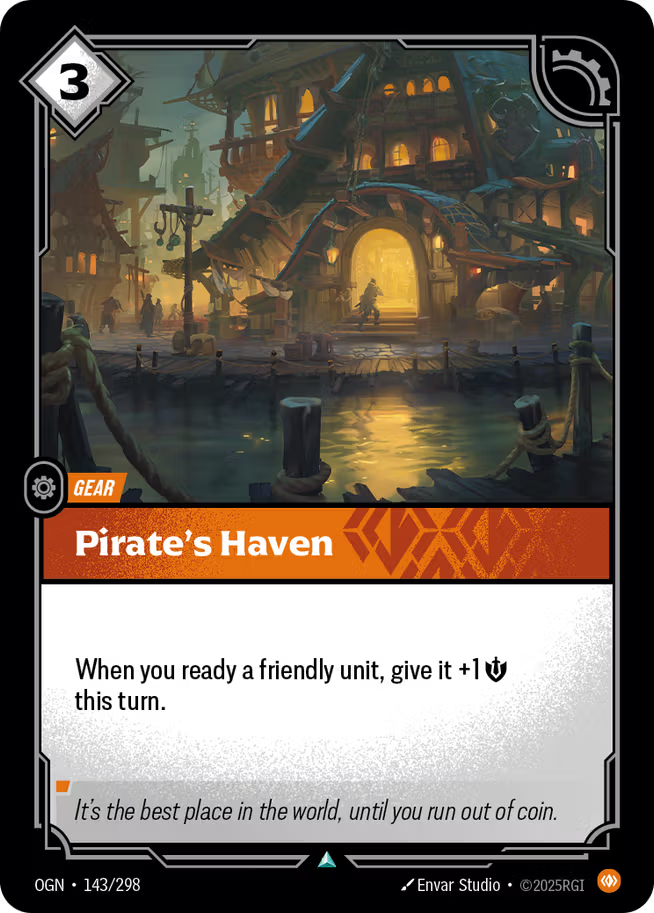 Riftbound: League of Legends TCG Origins 143/289 Pirate's Haven