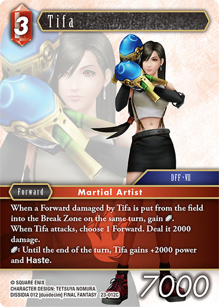 Final Fantasy Opus XXIII - 23-012 Tifa Foil