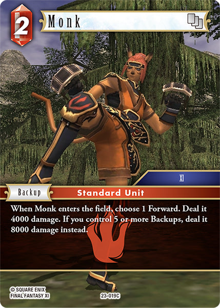 Final Fantasy Opus XXIII - 23-019 Monk