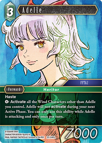 Final Fantasy Opus XXIII - 23-040 Adelle Foil