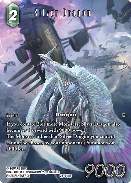 Final Fantasy Opus XXIII - 23-044 Silver Dragon Full Art