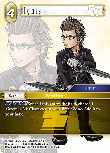 Final Fantasy Opus XXIII - 23-059 Ignis