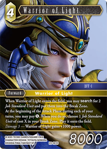 Final Fantasy Opus XXIII - 23-061 Warrior of Light