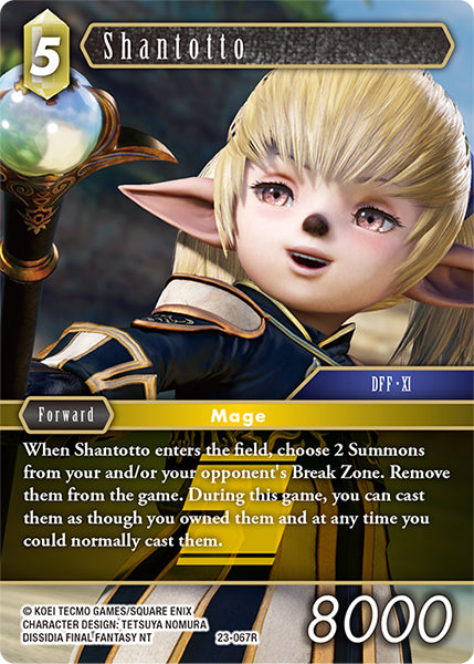 Final Fantasy Opus XXIII - 23-067 Shantotto Foil