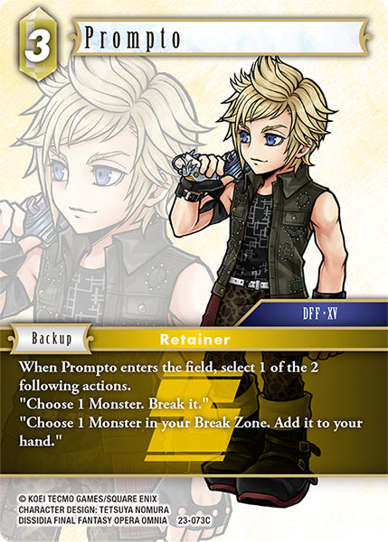 Final Fantasy Opus XXIII - 23-073 Prompto