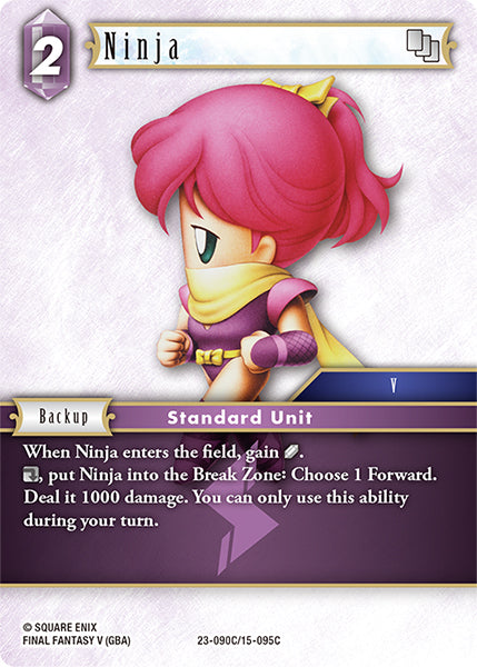 Final Fantasy Opus XXIII - 23-090 Ninja Foil