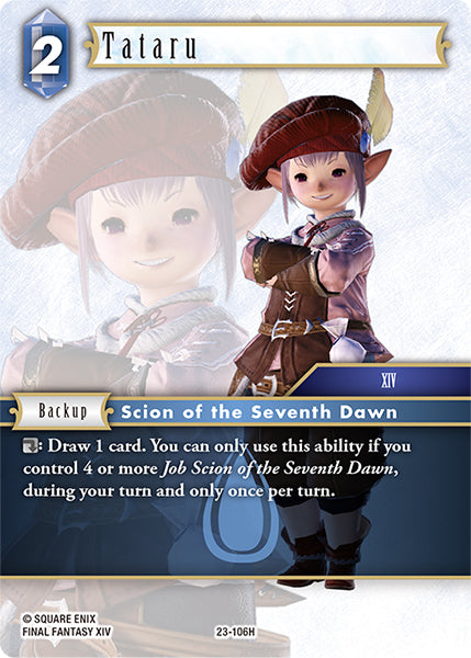 Final Fantasy Opus XXIII - 23-106 Tataru Foil