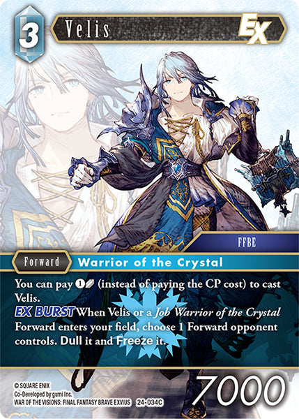 Final Fantasy TCG - Opus XXIV - 24-034 Velis
