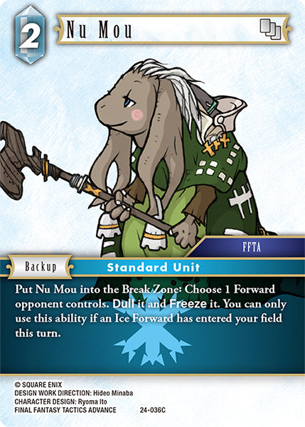 Final Fantasy TCG - Opus XXIV - 24-036 Nu Mou