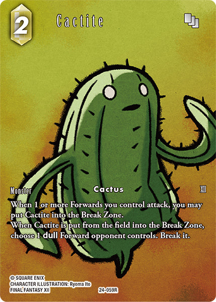 Final Fantasy TCG - Opus XXIV - 24-059 Cactite Full Art