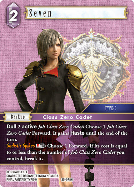 Final Fantasy TCG - Opus XXV - 25-078 Seven
