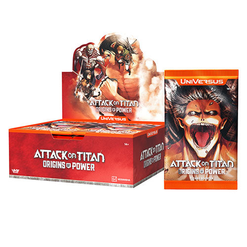 Universus CCG - Attack on Titan: Origins of Power Booster