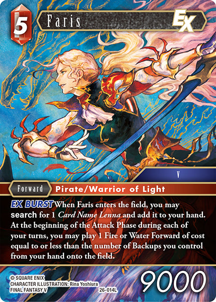 Final Fantasy TCG - Opus XXVI - 26-014 Faris