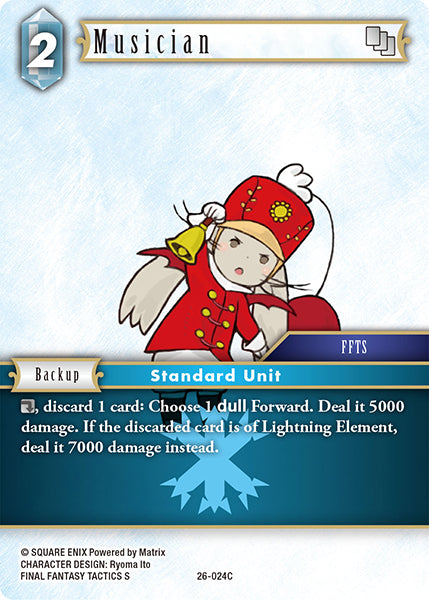 Final Fantasy TCG - Opus XXVI - 26-024 Musician