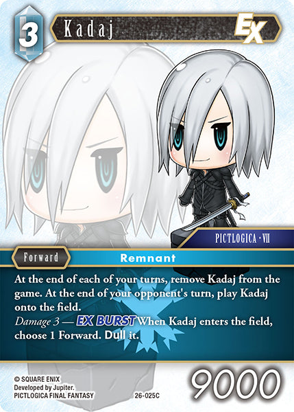Final Fantasy TCG - Opus XXVI - 26-025 Kadaj