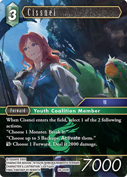 Final Fantasy TCG - Opus XXVI - 26-050 Cissnei