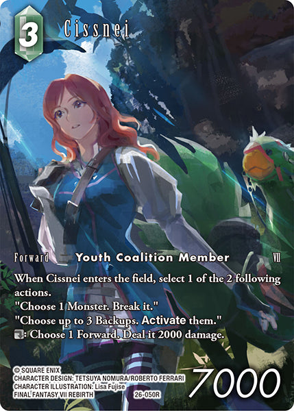 Final Fantasy TCG - Opus XXVI - 26-050 Cissnei Full Art
