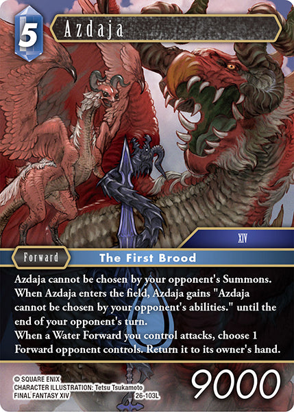 Final Fantasy TCG - Opus XXVI - 26-103 Azdaja