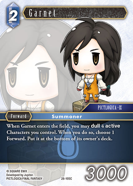 Final Fantasy TCG - Opus XXVI - 26-105 Garnet