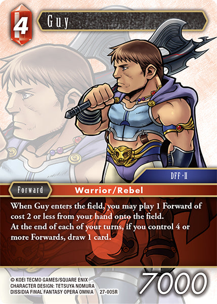 Final Fantasy TCG - Opus XXV - 27-005 Guy
