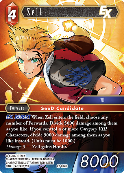 Final Fantasy TCG - Opus XXV - 27-012 Zell
