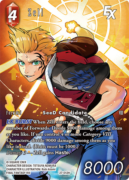 Final Fantasy TCG - Opus XXV - 27-012 Zell Fullart