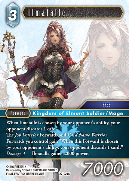 Final Fantasy TCG - Opus XXV - 27-021 Ilmatalle