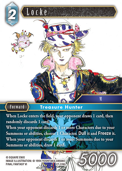 Final Fantasy TCG - Opus XXV - 27-036 Locke
