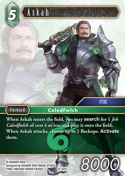 Final Fantasy TCG - Opus XXV - 27-041 Askah