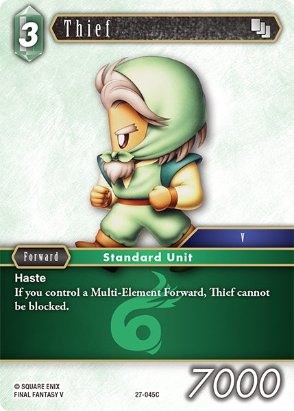 Final Fantasy TCG - Opus XXV - 27-045 Thief