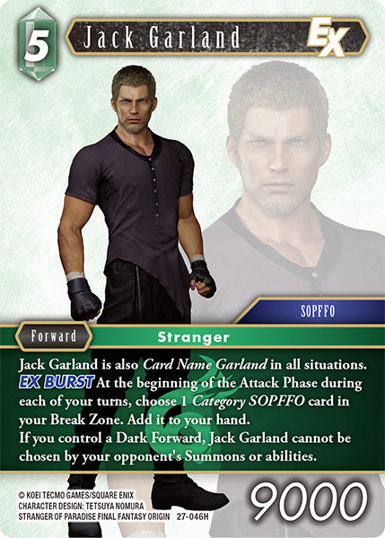 Final Fantasy TCG - Opus XXV - 27-046 Jack Garland