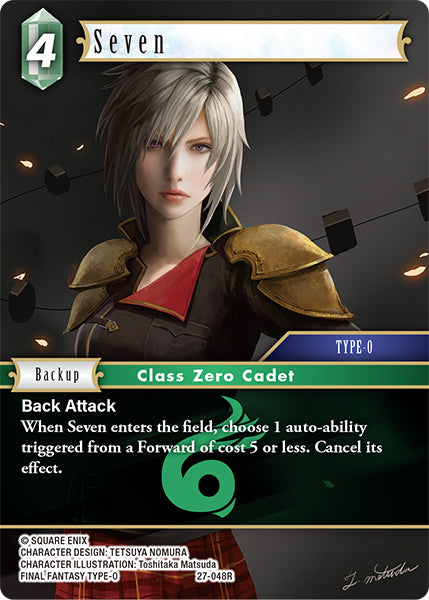 Final Fantasy TCG - Opus XXV - 27-048 Seven