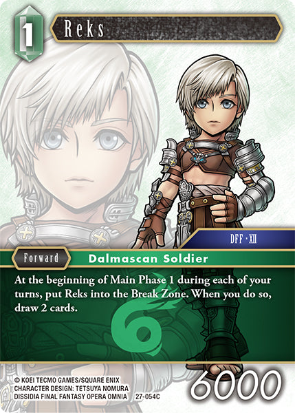 Final Fantasy TCG - Opus XXV - 27-054 Reks