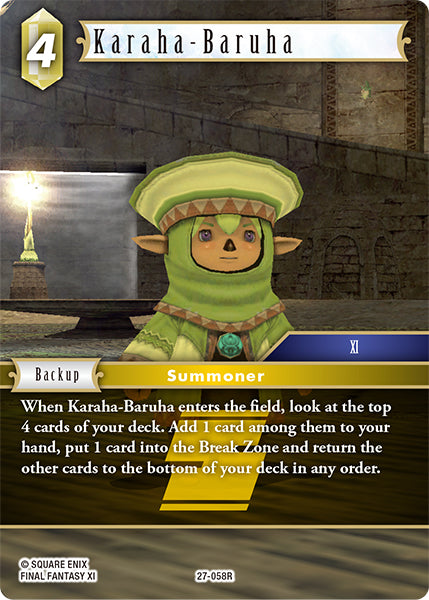 Final Fantasy TCG - Opus XXV - 27-058 Karaha-Baruha