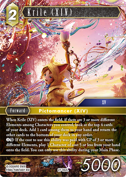 Final Fantasy TCG - Opus XXV - 27-062 Krile (XIV)