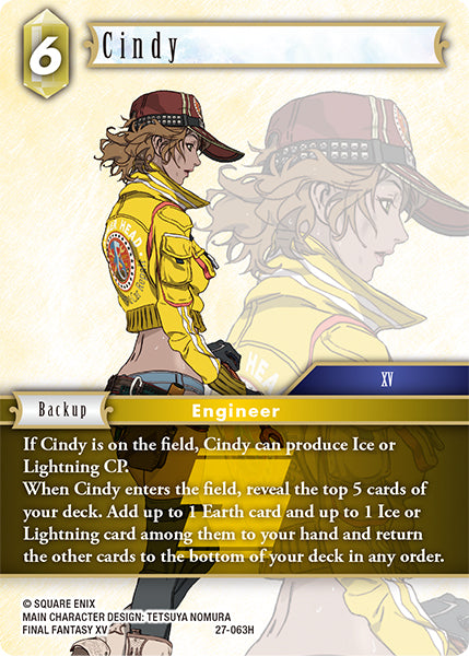 Final Fantasy TCG - Opus XXV - 27-063 Cindy