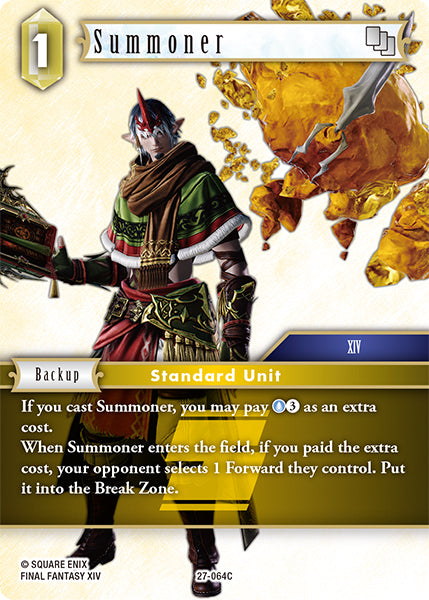 Final Fantasy TCG - Opus XXV - 27-064 Summoner