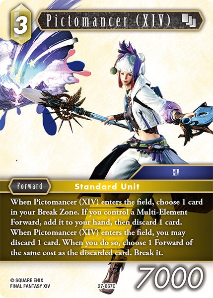Final Fantasy TCG - Opus XXV - 27-067 Pictomancer (XIV)