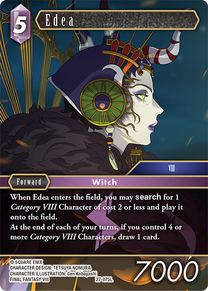 Final Fantasy TCG - Opus XXV - 27-075 Edea