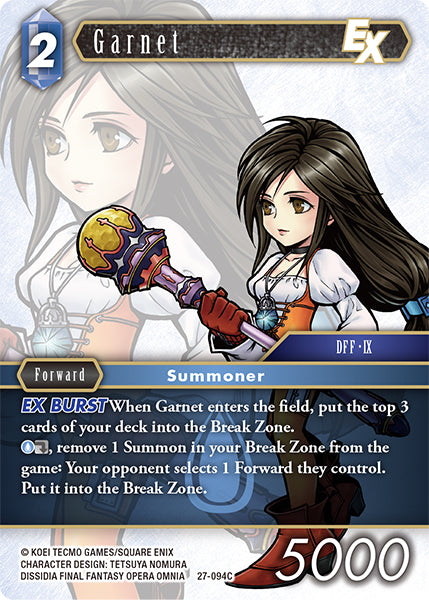 Final Fantasy TCG - Opus XXV - 27-094 Garnet