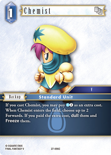 Final Fantasy TCG - Opus XXV - 27-096 Chemist