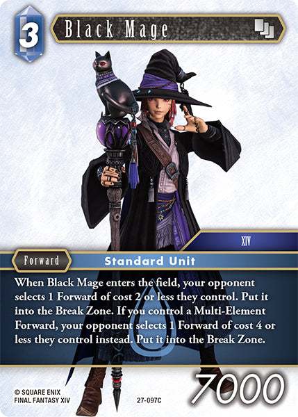 Final Fantasy TCG - Opus XXV - 27-097 Black Mage