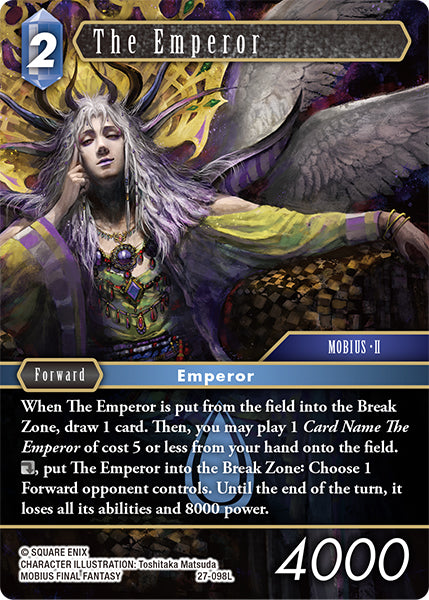 Final Fantasy TCG - Opus XXV - 27-098 The Emperor