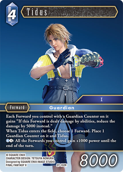 Final Fantasy TCG - Opus XXV - 27-102 Tidus